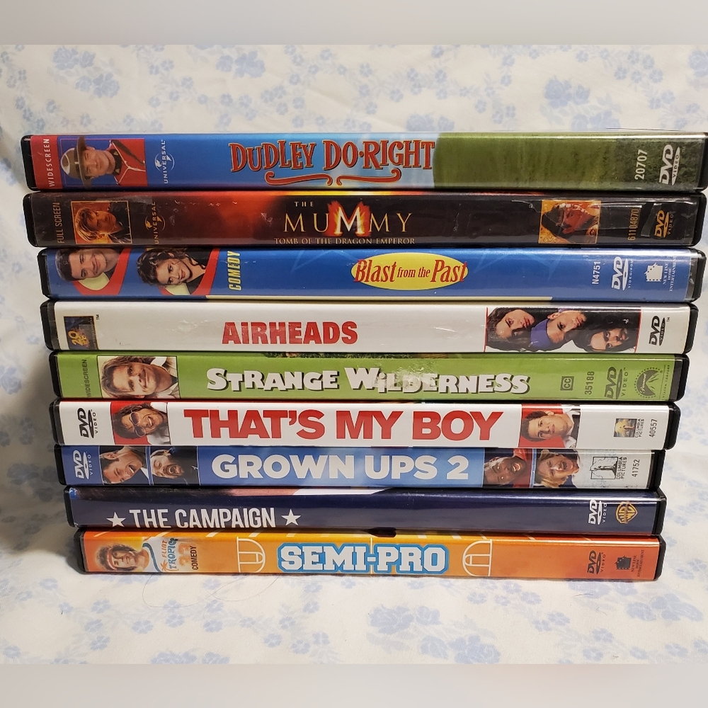LOT of 14 Comedy DVDs Movies Adam Sandler Will Ferrell Seth Rogen
